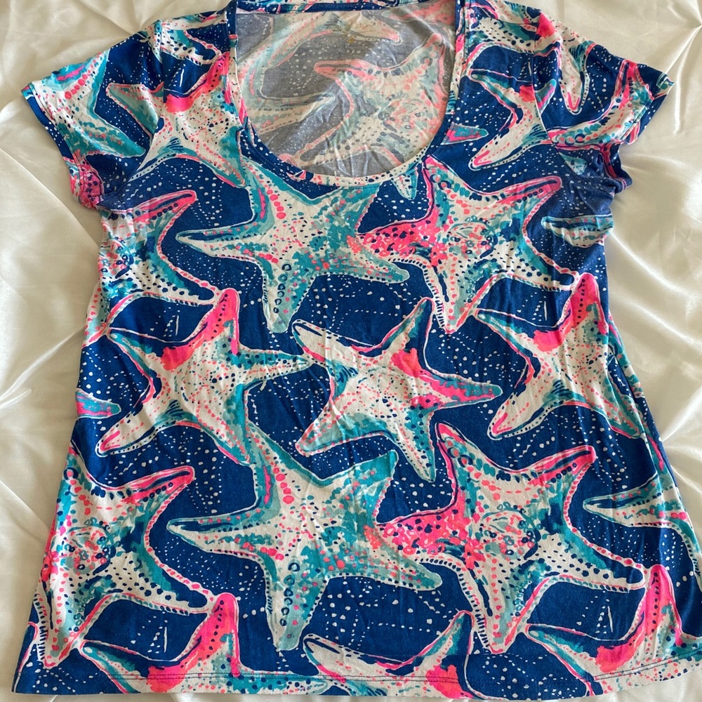 Lilly Pulitzer Star Struck Shirt XL